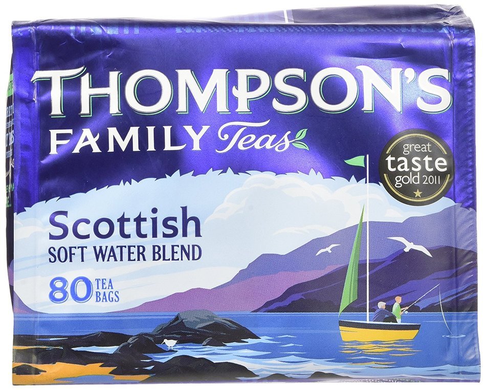 Thompson's Scottish Blend Tea (80 Tea Bags) N3