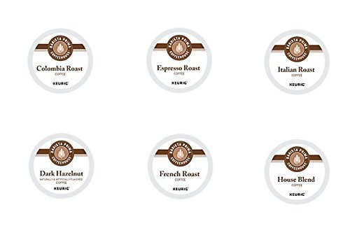 30 Count - Barista Prima Coffeehouse Variety K-Cup Packs For Keurig K Cup Brewers and 2.0 Brewers (6 varieties... N2