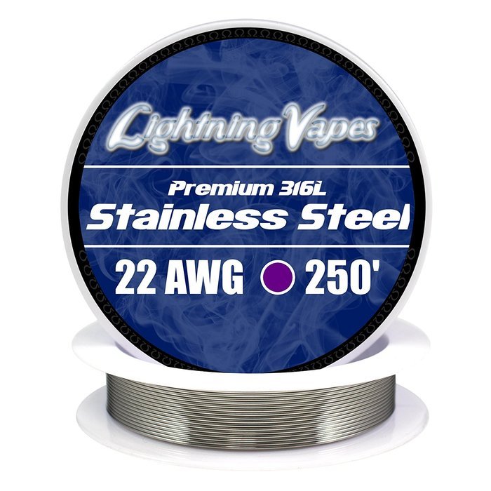 LV Stainless Steel 316L Wire 22 AWG - 250'