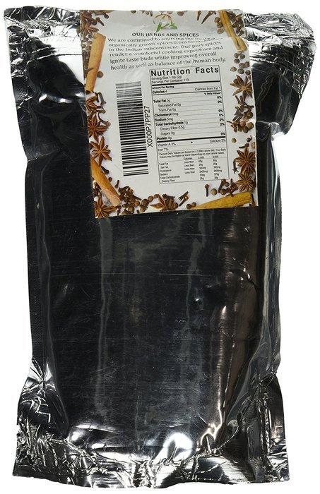 Pride Of India - Organic Neem/Margosa Herb, Half Pound Whole Leaf N12