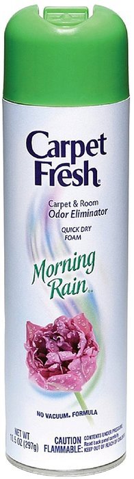 Carpet Fresh No Vacuum Foam Carpet Refresher, Morning Rain 10.50 oz (Pack of 3)
