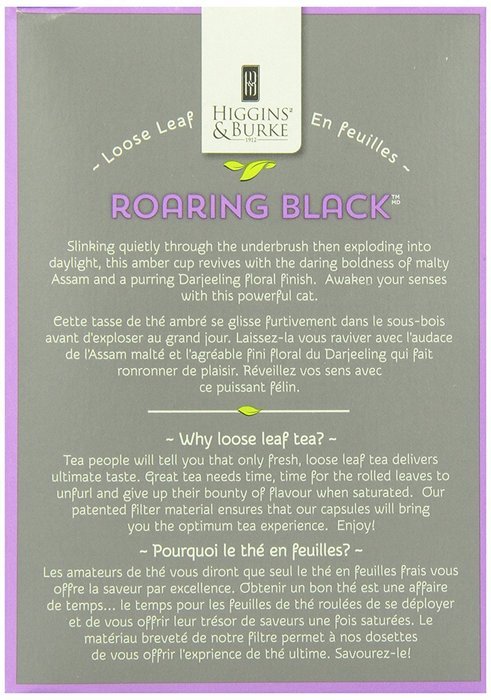 Higgins & Burke Loose Leaf Tea, Lush Berry, 24 Count N29