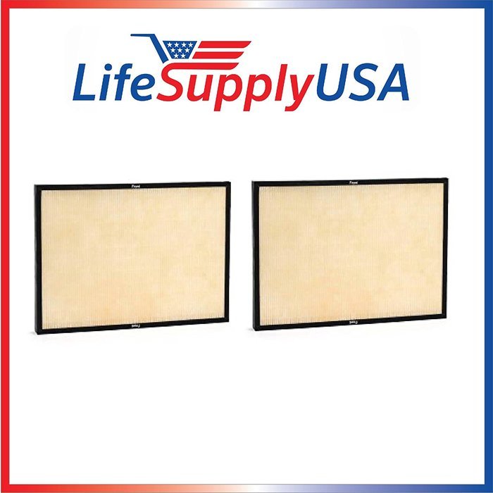 2 pcs HEPA replacement Filter for Rabbit Air models SPA-421A & SPA-582A by Vacuum Savings