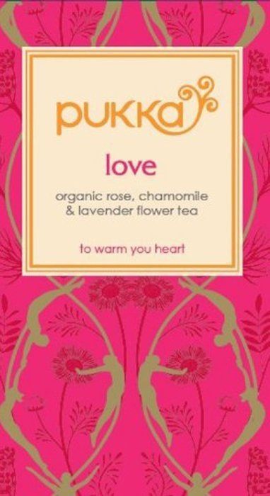 Pukka Herbs Love tea - 20 tea sachets,24g(0.8oz) N2