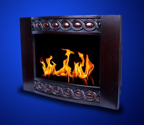 New 1500W Deluxe Wood Wall Mount Electric Fireplace Space Heater 1500 Watts N4
