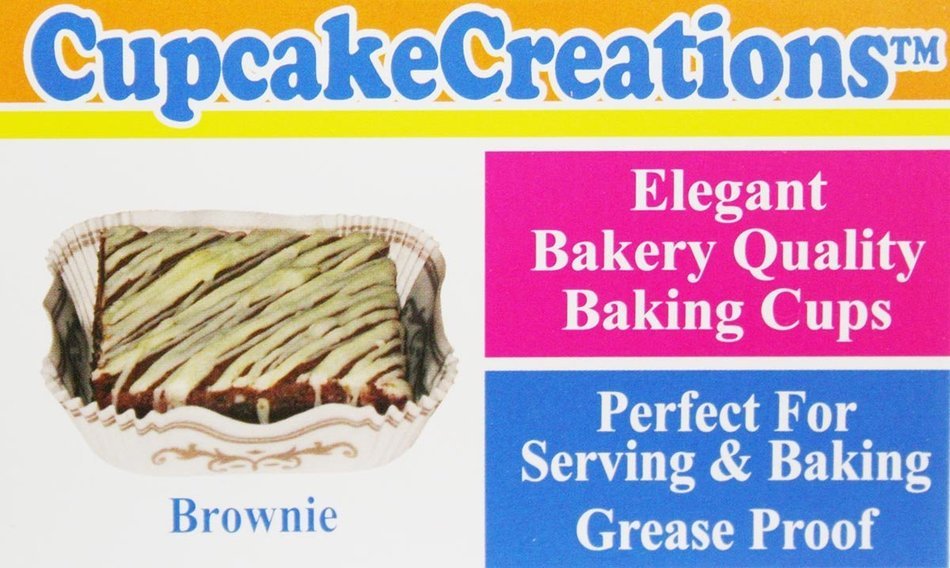 Cupcake Creations 32 Count Brownie & Appetizer Liner N2