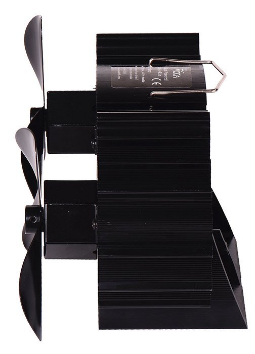 6 Blades&nbsp;Heat Powered Stove Fan increases 90% more warm air than 3-bladed,Specially Designed for Small Space Log...