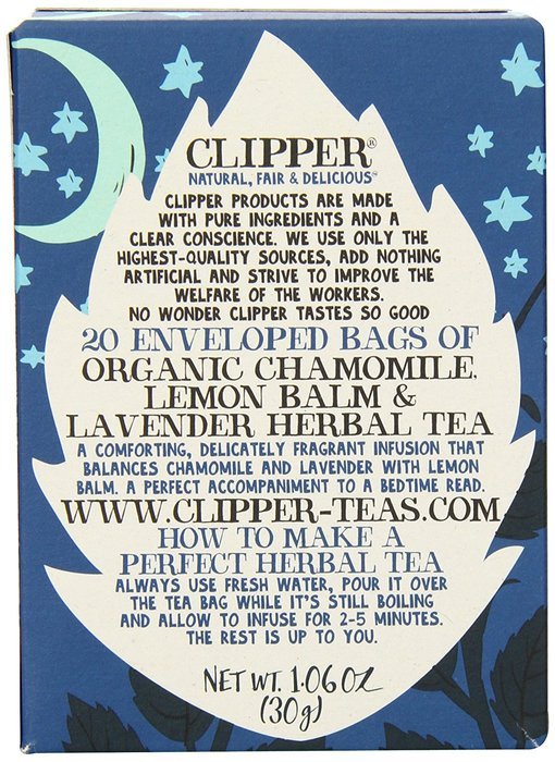 Clipper Fair Trade Organic Earl Grey Tea, 20-Count (Pack of 6) N30