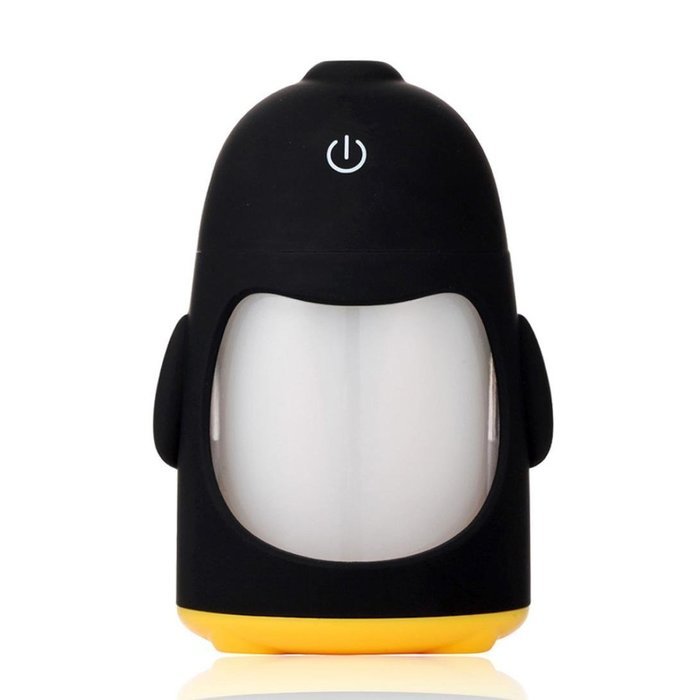 Muangan Portable Penguin Humidifier Mini Night Light USB Humidifier Air Purifier (Green) N3