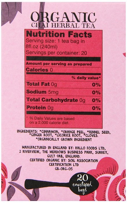 Clipper Fair Trade Organic Earl Grey Tea, 20-Count (Pack of 6) N38