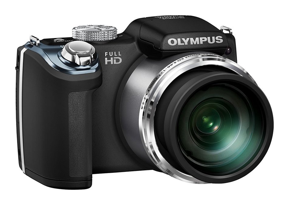 Olympus SP-720UZ 14MP 26x Opt Zoom 3-Inch LCD Digital Camera - Black N2