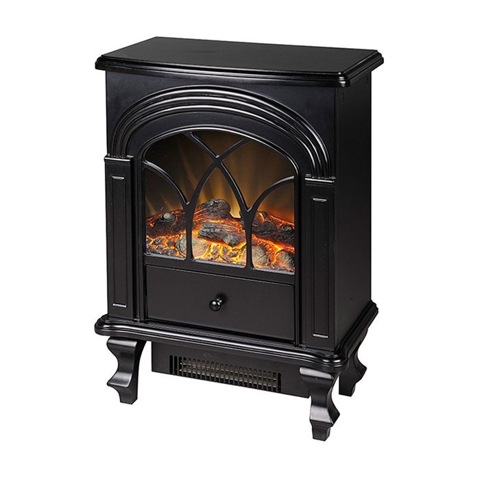 Homestar Z93557 Cologne Electric Stove, 18.4" x 11" x 25.35", Black