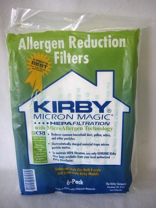 6 CLOTH Sentria Hepa Micron Magic Ultimate G Kirby Vacuum Bags SEALED PRODUCT!! N2