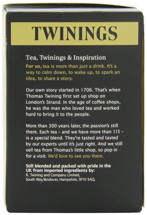 Twinings(uk) Lady Grey 50 Tea Bags N4
