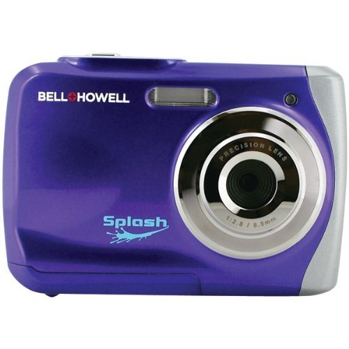 Bell + Howell WP7-P 12.0 Megapixel WP7 Splash Waterproof Digital Camera (Purple)