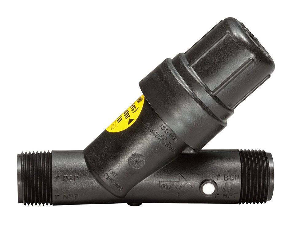 Rain Bird PRF10040S Drip Irrigation 40 PSI Pressure Regulating Filter, 1" Male Pipe Thread N2