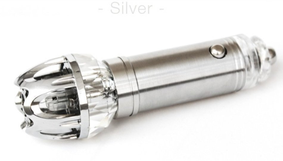 Progifts2 Mini Car Air Purifier Ionizer. New for 2015! High Amounts of Negative Ions 4,800,000. Removes Odors... N4