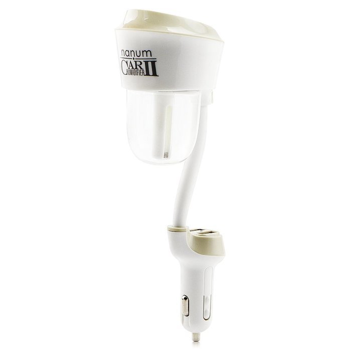 Thunder Car Air Humidifier with Dual USB Charger Port, Aromatherapy Essential Oil Aroma Diffuser, Air Purify with... N11