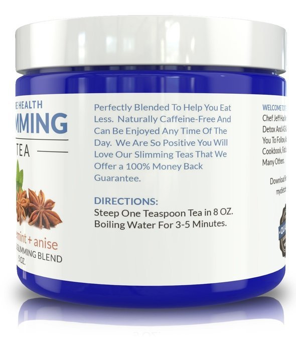 My Diet Chef- Flat Tummy Tea For Weight Loss. Herbal Slimming Blend Helps Suppress Your Appetite So You Eat Less... N7