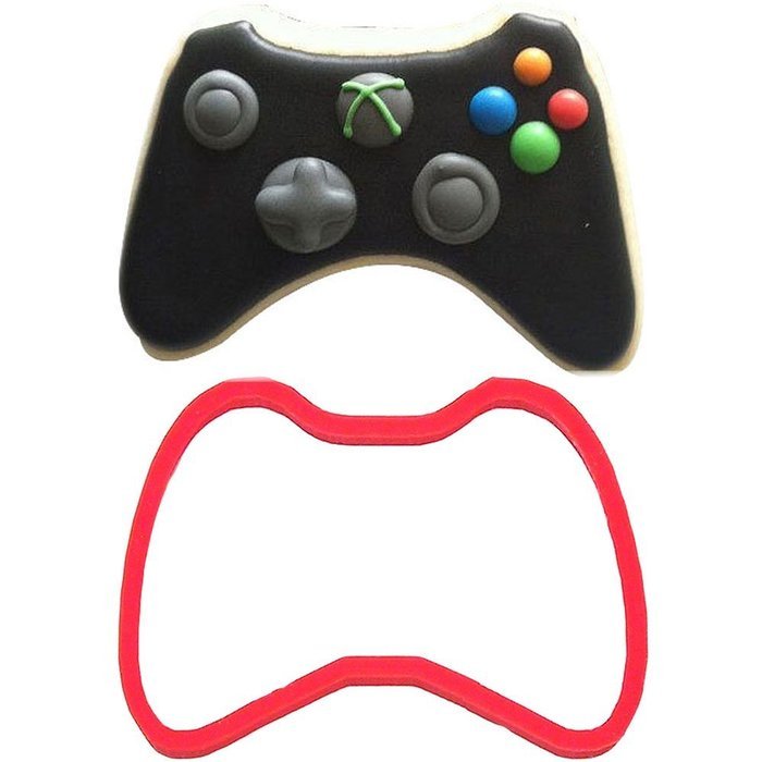 Video Game Controller 2 Plast-Clusive Cookie Cutter 4" PC0204