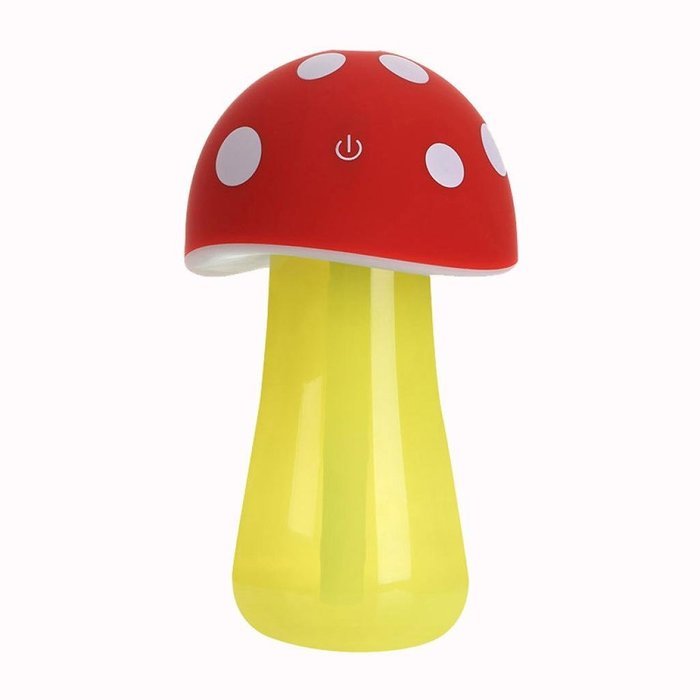 Gillberry Home Aroma LED Humidifier Mushroom Air Diffuser Purifier Atomizer New (Red) N4