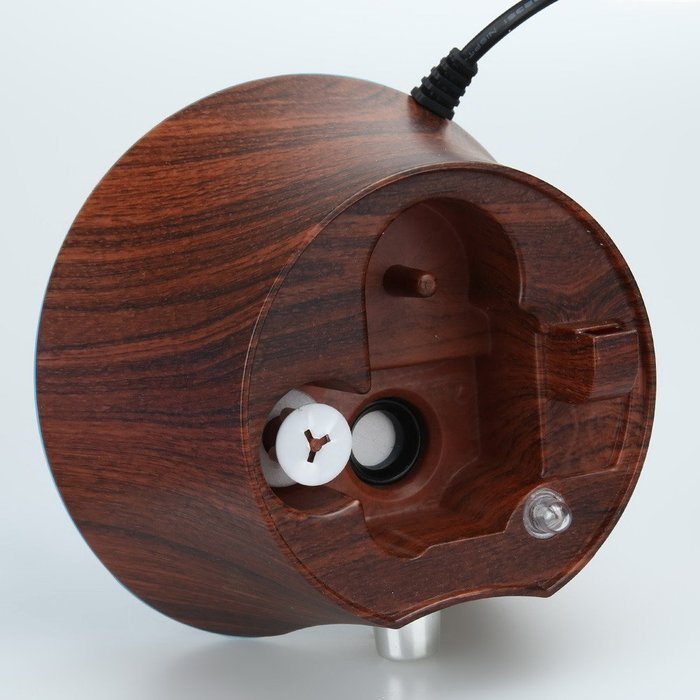 Alloet New Creative Wood Aromatherapy Humidifier Essential Oil Diffuser Ultrasonic Humidifier LED Night Light... N7