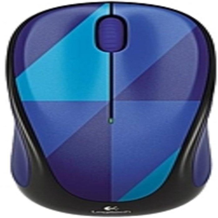 Logitech M317C 910-004509 Wireless Scroll Mouse - Blue Harlequin consumer electronics