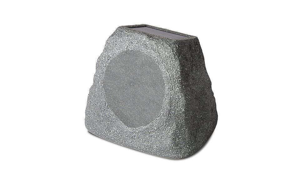 ION Audio Solar Stone | Wireless Solar-Rechargeable Garden Speaker (Single) N2