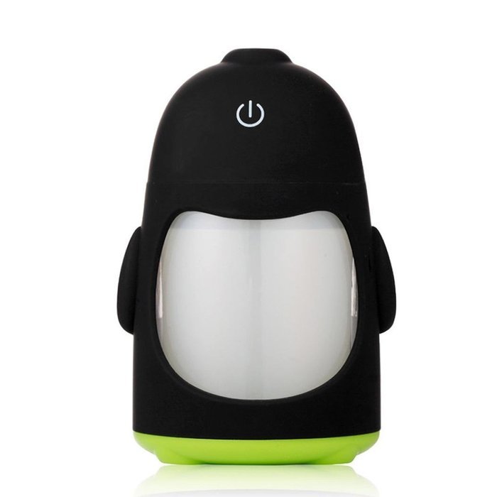 Hatop Portable Penguin Humidifier Mini Night Light USB Humidifier Air Purifier (Yellow) N6