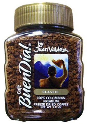 (SUPER VALUE 6 Pack) Buendia by Juan Valdez Classic 100% Colombian Freeze Dried Coffee, 3.52 oz.