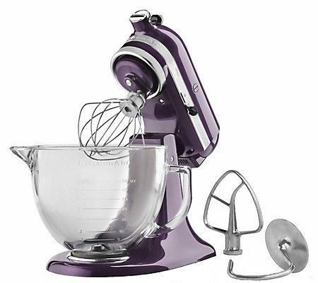 KitchenAid Artisan Design Collection 5 quart 325 Watt Stand Mixer Plumberry