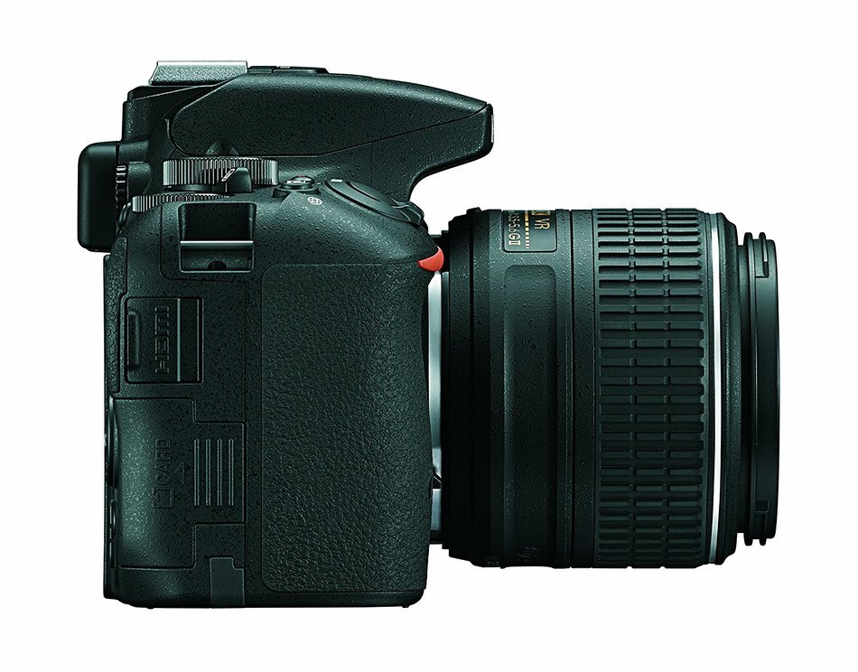 Nikon D5500 DX-format Digital SLR w/ 18-55mm VR II Kit (Black) N7