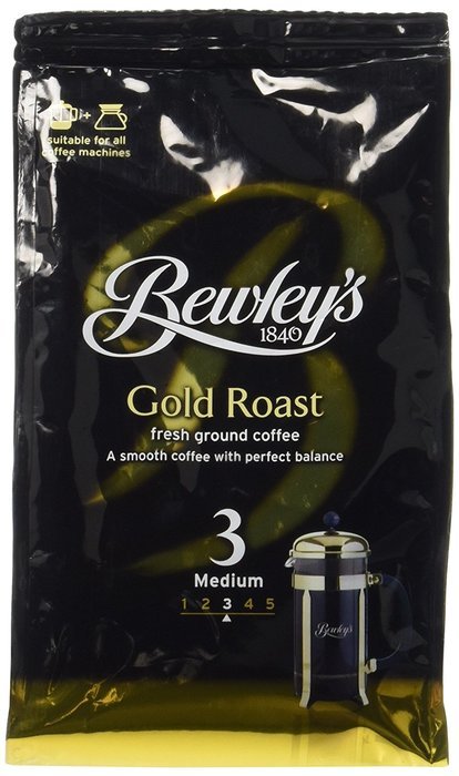 Bewley's Gold Roast Ground Coffee, 7 Ounce
