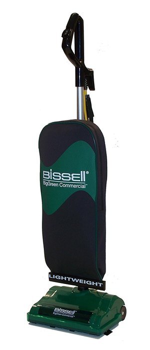 BISSELL BigGreen Commercial BGU8000-2PK Lightweight Upright Vacuum, 13", Green (Pack of 2)