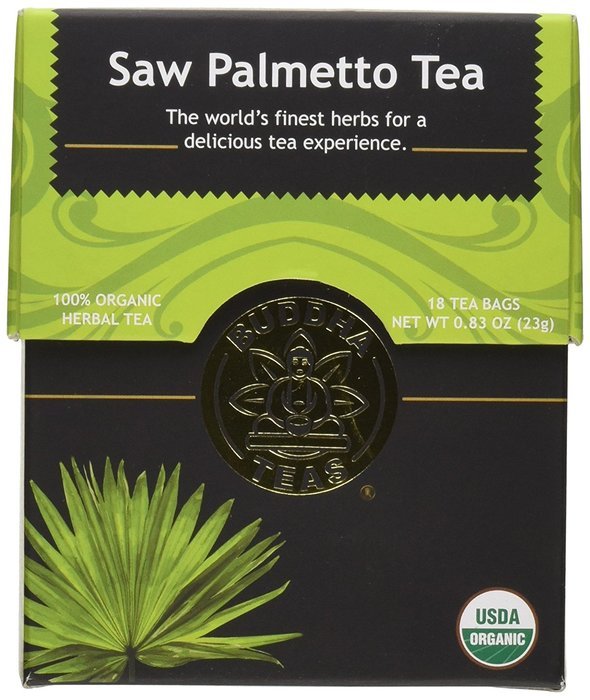 Saw Palmetto Tea - Organic Herbs - 18 Bleach Free Tea Bags N3
