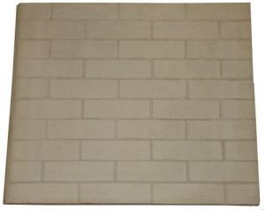 Set of Two Fireplace Replacement Panels (24" H x 40" W) N2