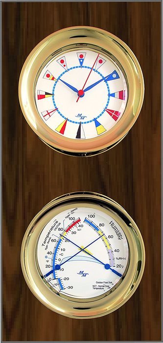 White Flag 5.85 Windlass Gift Set presented in a Leather Finish Felt Lined Gift Box with Clock and Comfort Meter N6