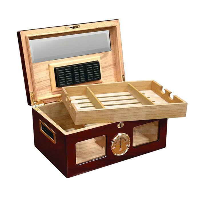 Prestige Import Group Valencia Glass Top Humidor