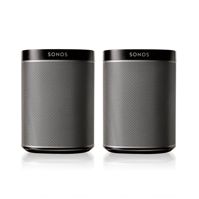 SONOS PLAY:1 2-Room Streaming Music Starter Set Bundle (White)