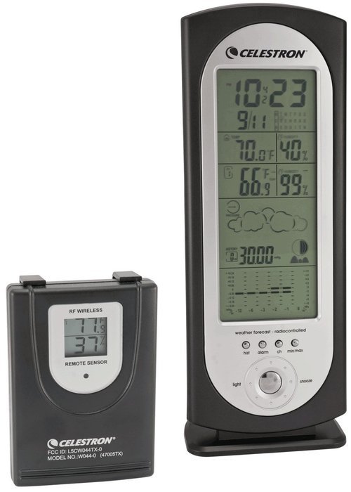 Celestron 47005 Deluxe Compact Weather Station (Black)