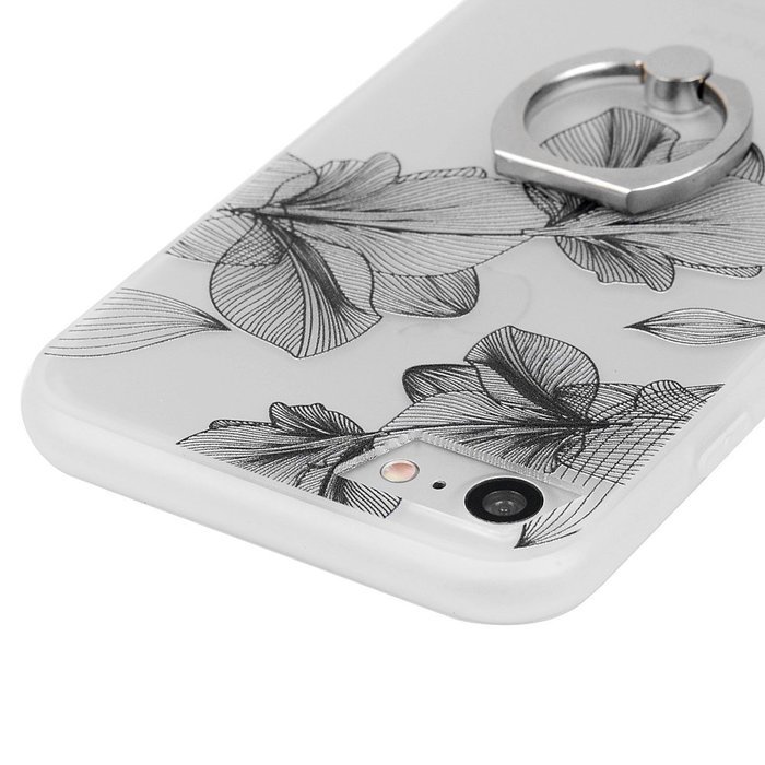 Badalink iPhone 7 Case (4.7") 360 Degree Rotating Ring Holder Kickstand Shockproof Soft TPU Rubber Bumper Frame... N2