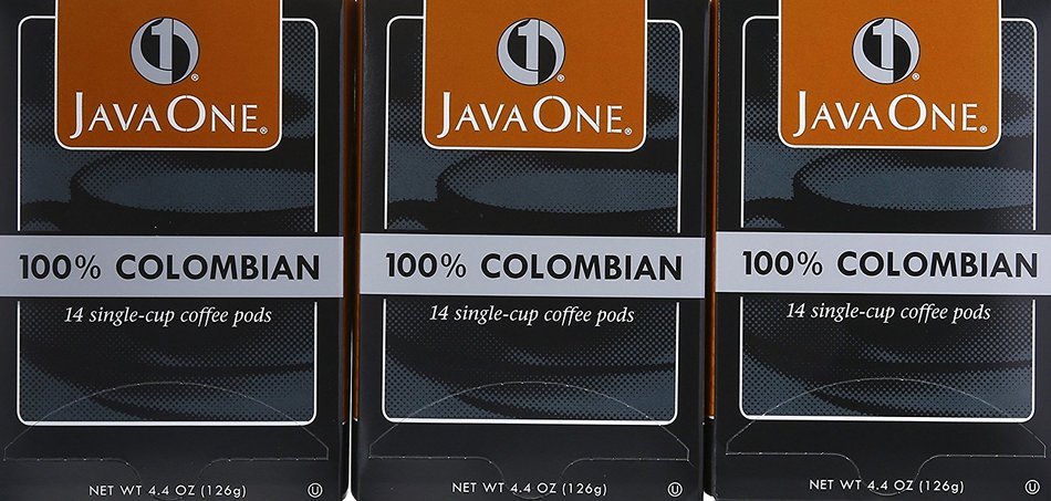 Java One French Roast Coffee, 14-Count Pods (Pack of 6) N11