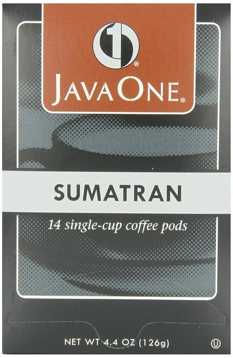 Java One French Roast Coffee, 14-Count Pods (Pack of 6) N12
