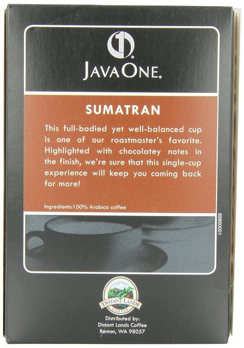 Java One French Roast Coffee, 14-Count Pods (Pack of 6) N13