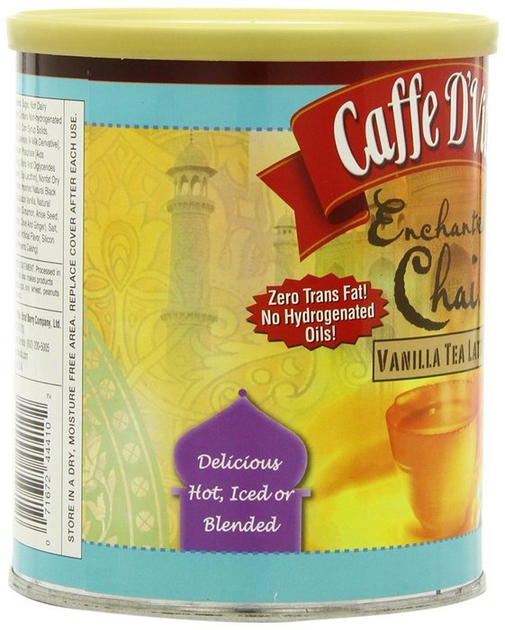 Caffe D'Vita Amaretto Instant Cappuccino, 16-Ounce Canisters (Pack of 6) N33