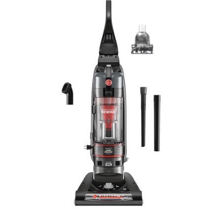 Hoover UH70821PC WindTunnel 2 Rewind Bagless Upright Vacuum, Filter made with HEPA media N3