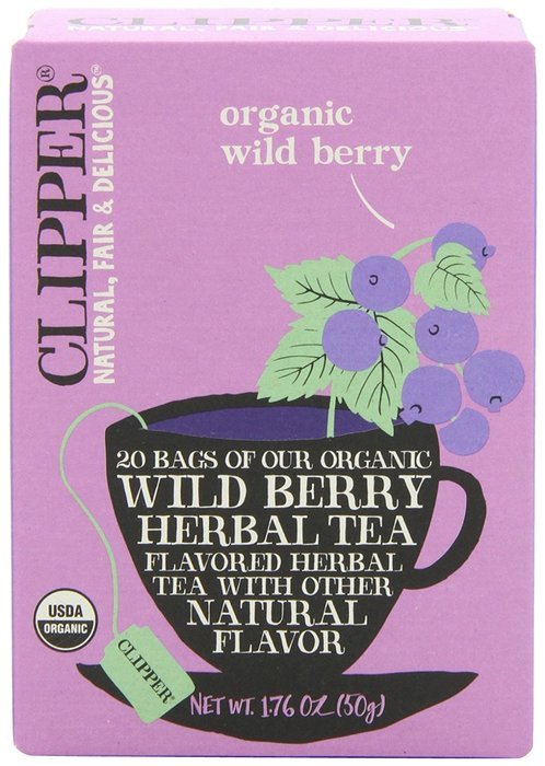 Clipper Fair Trade Organic Earl Grey Tea, 20-Count (Pack of 6) N49