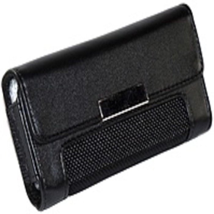Wireless Solutions 888063965968 Universal Leather Case for Most Medium Size Cell Phones - Black consumer electronics