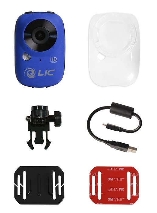 Liquid Image Ego Series 727Y Mountable Sport Video Camera with WiFi (Yellow) N2