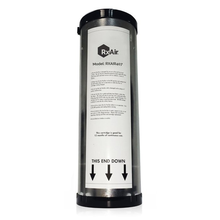RXAIR Plus with TiO2 UVC1001B Filterless Air Purifier UV-C Sanitizer 800 sq ft Coverage Kills Bacteria and Viruses...